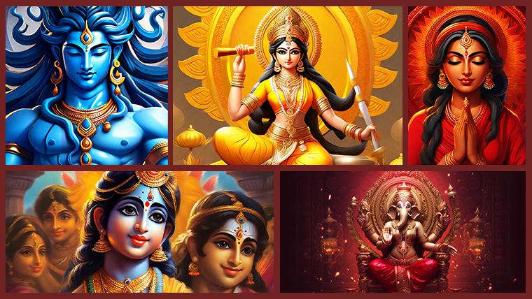 God and Goddess Puja